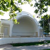 McLaughlin Bandshell in Memorial Park Oshawa