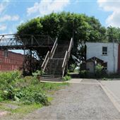 Birge Street and Pedestrian Bridge