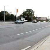 Queensway East at Hurontario Street
