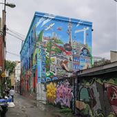 Queen Street West at Portland Street Alleyways