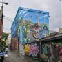 Queen Street West at Portland Street Alleyways