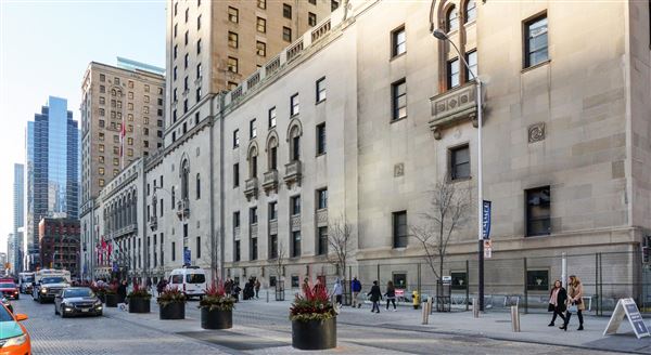 The Fairmont Royal York Hotel - Exterior Front of Hotel Facing NW (1/31/2020)