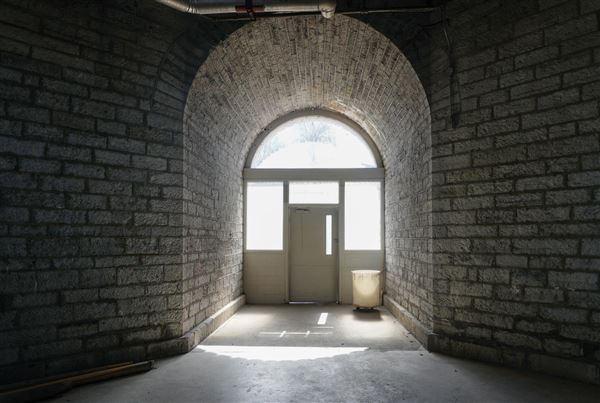 Kingston Penitentiary - South Workshop Building Central Rotunda Doorway (3/27/2019)
