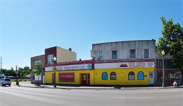 Brantford - Colborne Street at Clarence Street Facing South (6/16/2021)