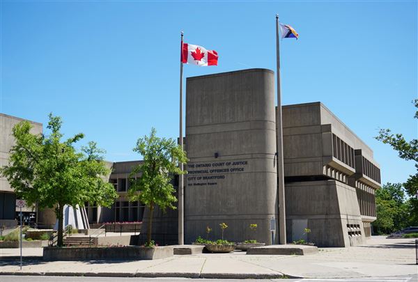 Brantford - George Street at Wellington Street Superior Court (6/16/2021)