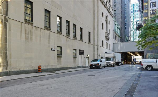The Fairmont Royal York Hotel - Exterior Rear on Piper St Facing W (1/31/2020)