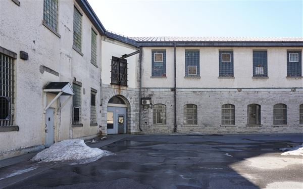 Kingston Penitentiary - South Workshop Building Central Rotunda Doorway (3/27/2019)
