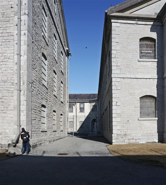 Kingston Penitentiary - South Workshop Exterior W Side (3/27/2019)