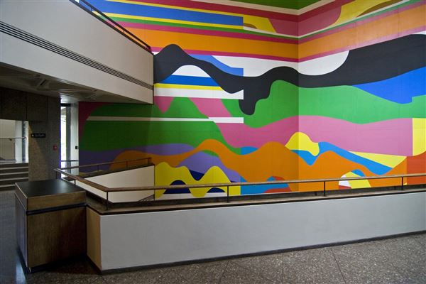 National Arts Centre - Le Cafe Mural Detail (8/31/2012)