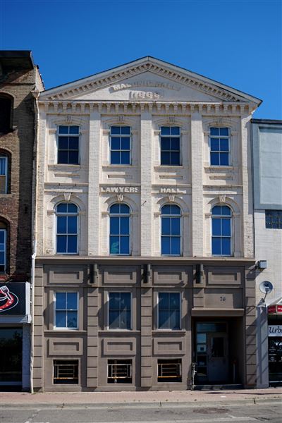Brantford - Lawyers Hall Masonic Hall 1869 Colborne Street (6/16/2021)