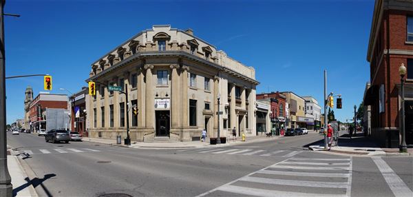 Brantford - Dalhousie Street at Market Street Facing Northwest (6/16/2021)