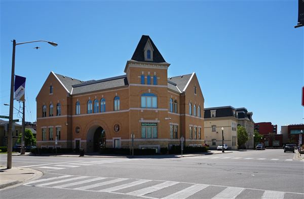 Brantford - George Street at Darling Street Facing Southeast (6/16/2021)