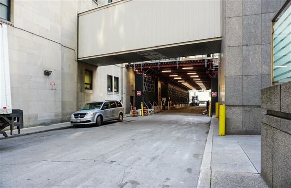 The Fairmont Royal York Hotel - Exterior Rear on Piper St Facing W (1/31/2020)