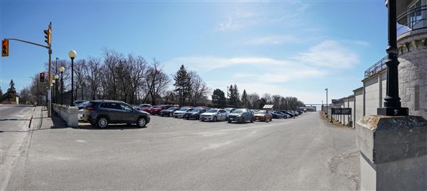 Kingston Penitentiary - Parking Lot facing SE (3/27/2019)