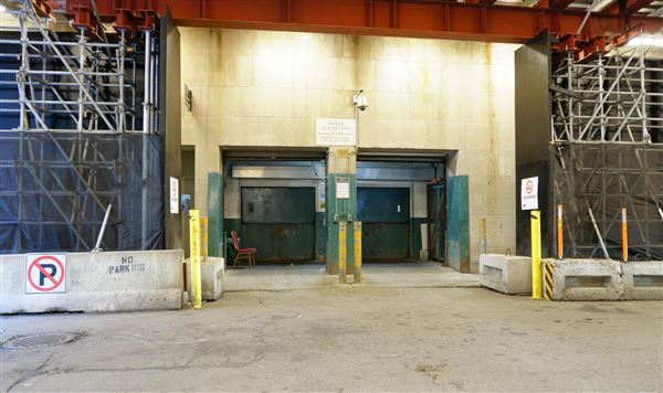The Fairmont Royal York Hotel - Exterior Rear Service Entrance (1/31/2020)