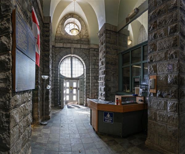 Kingston Penitentiary - North Gate Building (3/27/2019)