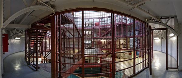 Kingston Penitentiary - Main Cellblock Dome View from Walkway (3/27/2019)