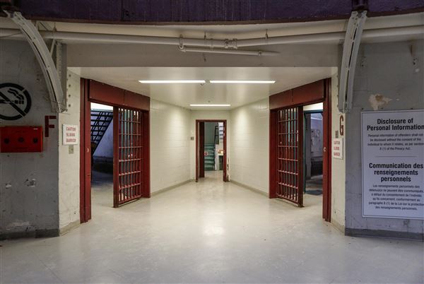 Kingston Penitentiary - Entrance to Cellblock Wings (3/27/2019)