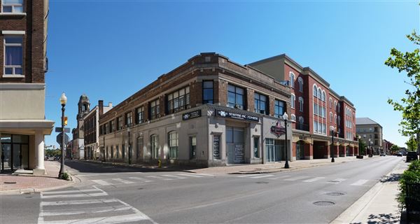 Brantford - Colborne Street at Queen Street Facing Northeast (6/16/2021)