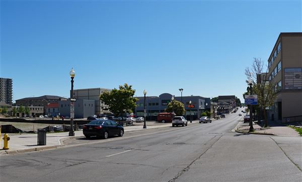 Brantford - Colborne Street at Bain Street Facing East (6/16/2021)