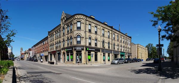 Brantford - Dalhousie Street at George Street Facing Northwest (6/16/2021)