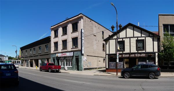 Brantford - Dalhousie Street at Queen Street Facing North (6/16/2021)