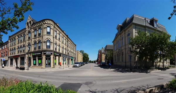 Brantford - Dalhousie Street at George Street Facing North (6/16/2021)