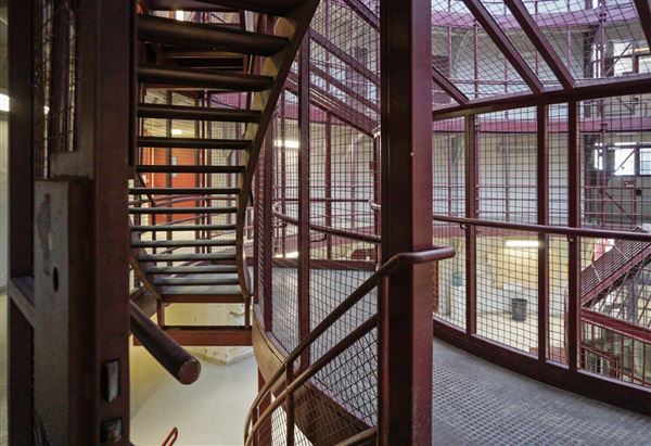 Kingston Penitentiary - Main Cellblock Dome Staircase (3/27/2019)