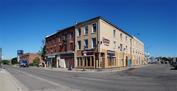 Brantford - Colborne Street at King Street Facing West (6/16/2021)