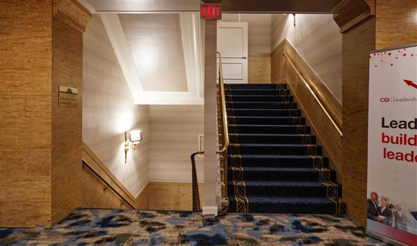 The Fairmont Royal York Hotel - Stairs From Mezzanine (1/31/2020)