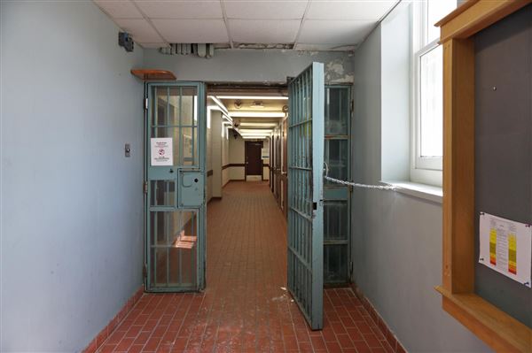 Kingston Penitentiary - Entrance to Parole Offices and Visiting Area (3/27/2019)