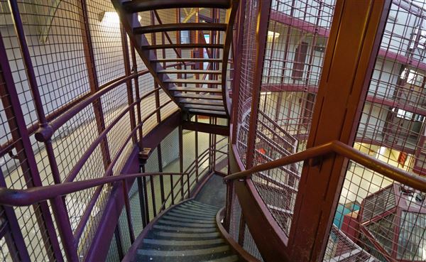 Kingston Penitentiary - Main Cellblock Dome Staircase (3/27/2019)